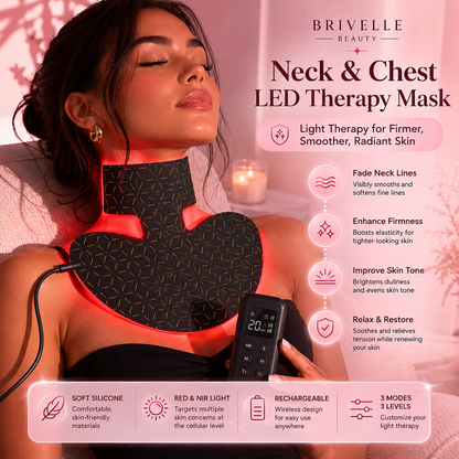 Brivelle LumaLift Neck And Chest Led Mask